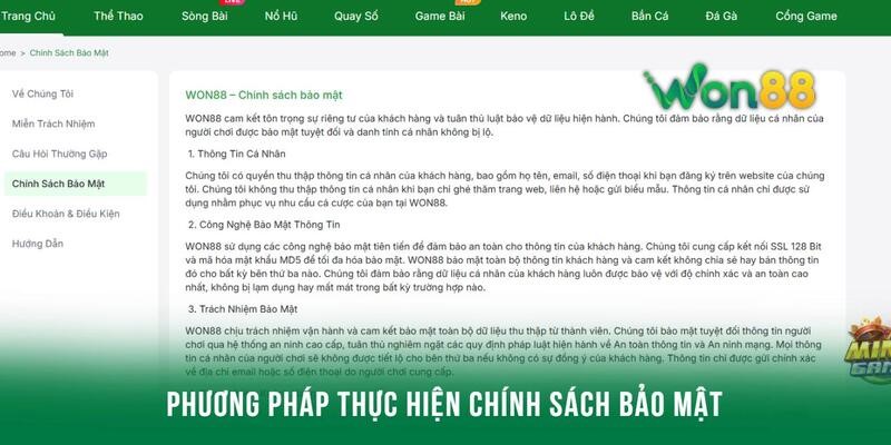 Tìm hiểu những phương pháp được thực hiện trong chính sách