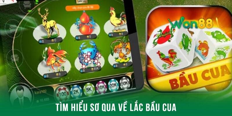 Tìm hiểu sơ qua về hoạt động lắc bầu cua tại Won88